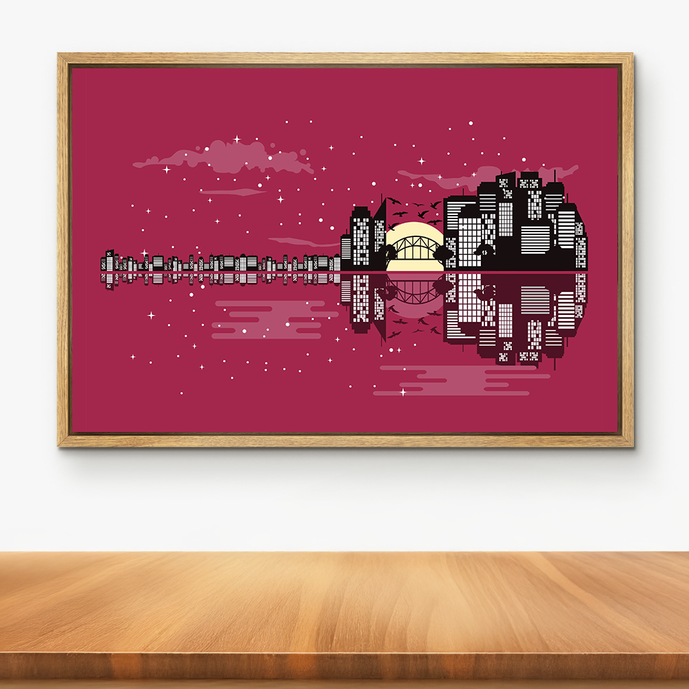 Custom Floating Frame Canvas Prints